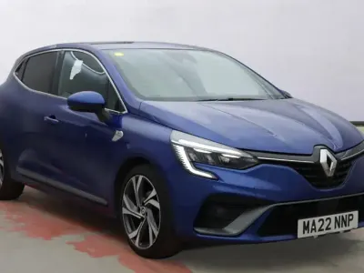 Used Renault Clio RS Line 90 HP (66 kW) 2022 Blue Hatchback