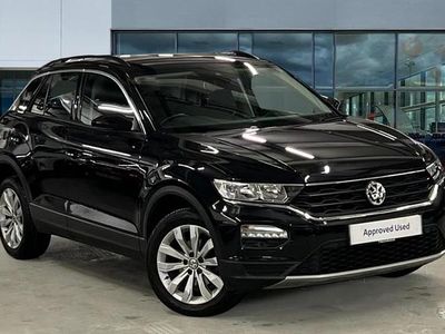 Deep black pearl Used 2018 VW T-Roc SE SUV | £13,537 (Fair price)