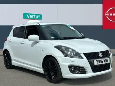 Used Suzuki Swift Sport 136 HP (100 kW) 2016 White Hatchback