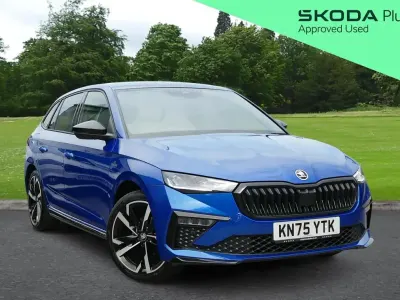 Gebraucht Skoda Scala Monte Carlo 113 PS (83 kW) 2025 Blau Kleinwagen
