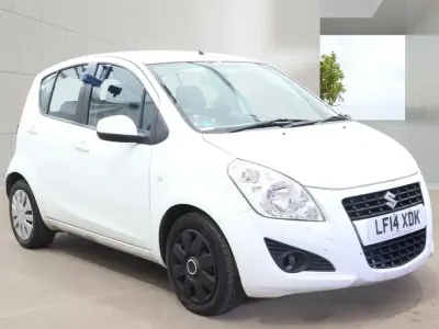 Used Suzuki Splash SZ3 94 HP (69 kW) 2014 White Hatchback