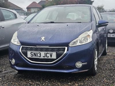 Blue Used 2013 Peugeot 208 Active Hatchback | £1,995 (Fair price)