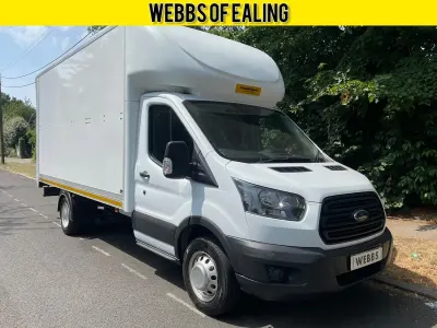 Used Ford Transit 130 HP (95 kW) 2018 White Van