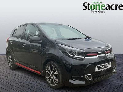Used Kia Picanto GT-Line 65 HP (47 kW) 2023 Black Hatchback