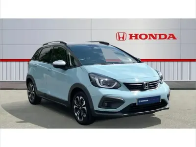 Used Honda Jazz Hybrid 109 HP (80 kW) 2021 Blue Hatchback