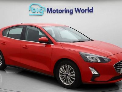 Red Used 2020 Ford Focus Titanium Hatchback | £10,800 (Fair price)