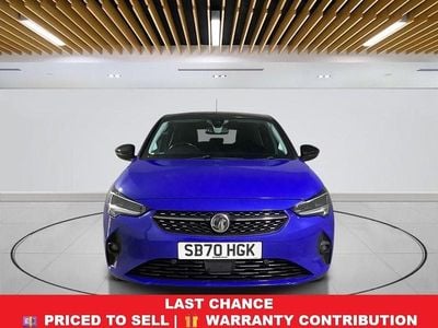 Used Vauxhall Corsa Elite 100 HP (73 kW) 2020 Blue Hatchback