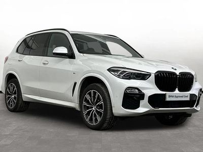 White Used 2020 BMW X5 M Sport SUV | £38,200 (Fair price)