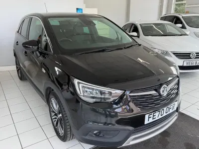 Used Vauxhall Crossland X Elite 83 HP (61 kW) 2020 Black SUV