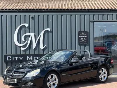 Used Mercedes SL350 2008 Black Cabriolet