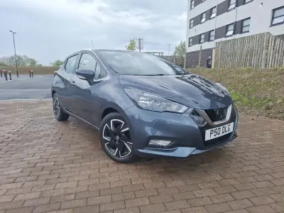 Used Nissan Micra Acenta 100 HP (73 kW) 2022 Grey Hatchback