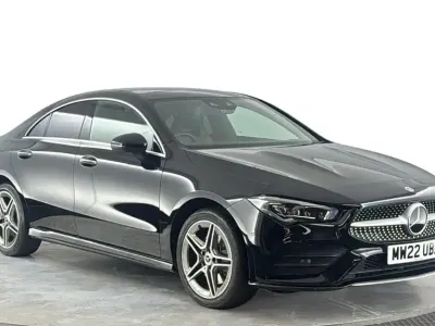 Used Mercedes CLA250e AMG Line Premium Plus 218 HP (160 kW) 2022 Black Coupe
