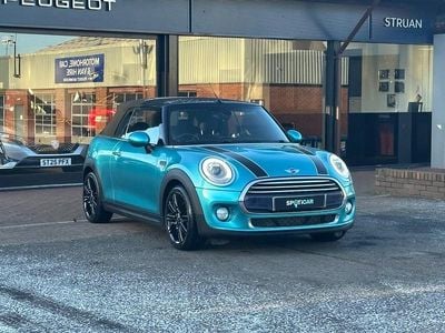 Turquoise Used 2017 Mini Cooper D Cabriolet Cabriolet | £7,295 (Fair price)