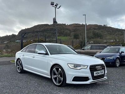 Used Audi A6 Black Edition 2014 White Sedan