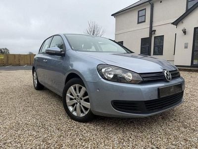 Used VW Golf VI SE 122 HP (89 kW) 2011 Blue Hatchback