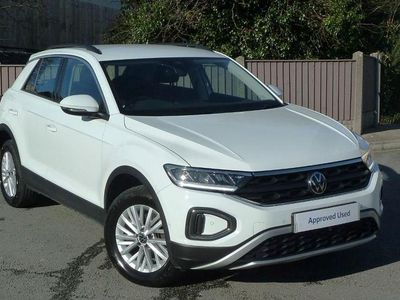 Used VW T-Roc Life 150 HP (110 kW) 2023 White SUV