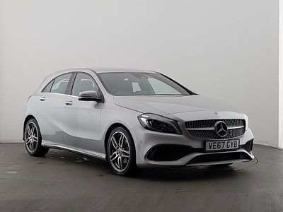 Silver Used 2018 Mercedes A160 AMG Line Premium Hatchback | £12,298 (Fair price)