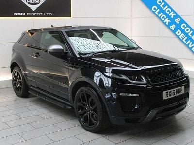 Used Land Rover Range Rover evoque HSE Dynamic 180 HP (132 kW) 2016 Black Coupe