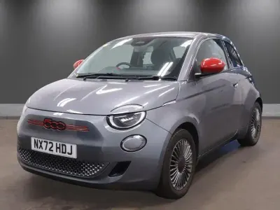 Used Fiat 500e Red 86 kW (118 HP) 2022 Grey Hatchback