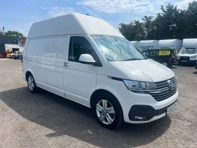 Used VW T6.1 Highline 147 HP (108 kW) 2021 White Van