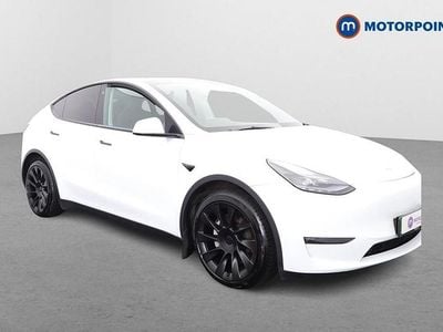 Used Tesla Model Y Long Range AWD 378 kW (514 HP) 2022 White SUV