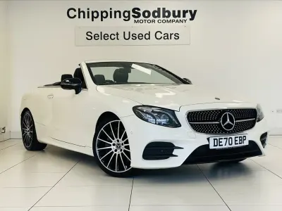 Used Mercedes E350 AMG Line Premium Plus 309 HP (227 kW) 2020 White Cabriolet