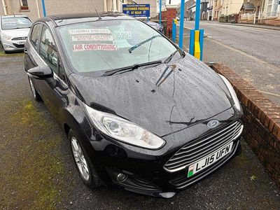 Used Ford Fiesta Zetec 2015 Black Hatchback