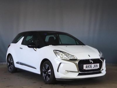 Used DS Automobiles DS3 Chic 2016 White Hatchback