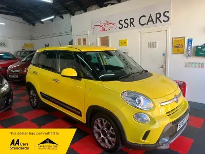 Używany Fiat 500L Trekking 105 KM (77 kW) 2015 Żółty Minivan