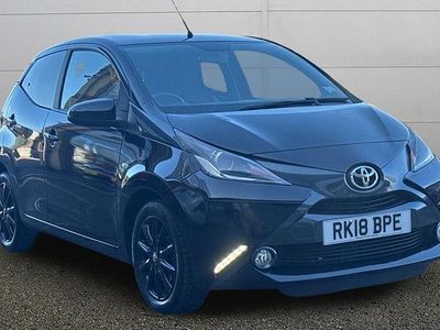 Used Toyota Aygo x-style 69 HP (50 kW) 2018 Black Hatchback