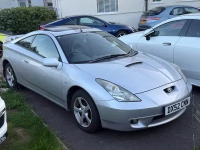 Used Toyota Celica 2002 Silver Coupe