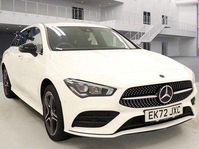 White Used 2022 Mercedes CLA250 Shooting Brake AMG line Estate | £19,699