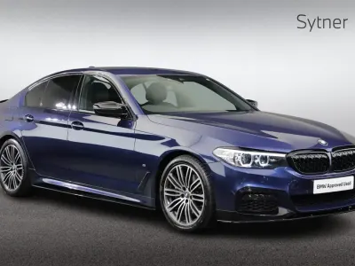 Used BMW 530 M Sport 249 HP (183 kW) 2018 Blue