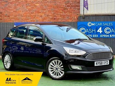 Black Used 2019 Ford C-MAX Titanium MPV | £6,995 (Fair price)