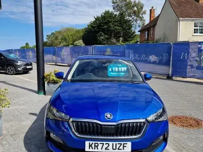 Gebraucht Skoda Scala SE L 2023 Blau Kleinwagen