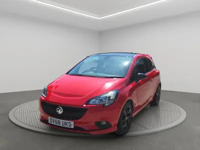 Used Vauxhall Corsa SRi 90 HP (66 kW) 2018 Red Hatchback