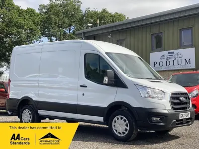 Used Ford Transit Trend 130 HP (95 kW) 2022 White Van