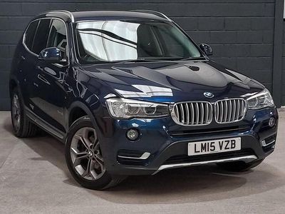 Used BMW X3 xLine 190 HP (139 kW) 2015 Blue SUV
