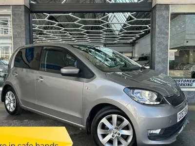 Used Skoda Citigo SE L 75 HP (55 kW) 2018 Silver Hatchback