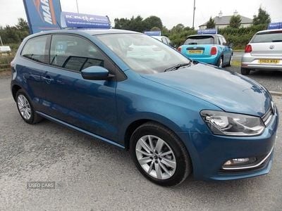 Blue Used 2014 VW Polo SE Hatchback | £5,995 (Fair price)