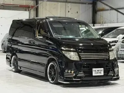 Used Nissan Elgrand 2003 Black MPV