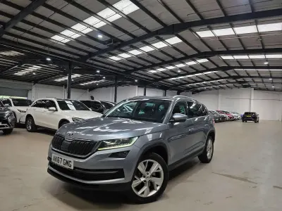 Used Skoda Kodiaq SE L 186 HP (136 kW) 2017 Grey SUV