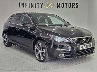 Usado Peugeot 308 GT-line 130 HP (95 kW) 2018 Preto Citadino