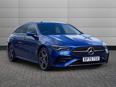 Begagnad Mercedes CLA180 Executive 134 HK (98 kW) 2025 Blå Sedan