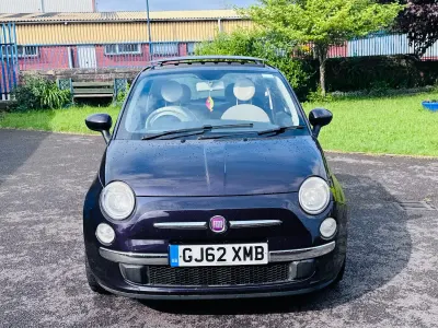 Used Fiat 500 Lounge 85 HP (62 kW) 2012 Mauve Hatchback