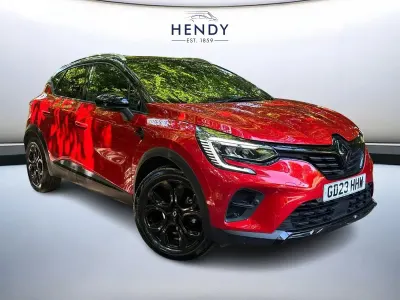 Used Renault Captur Rive Gauche 91 HP (66 kW) 2023 Red/black  SUV