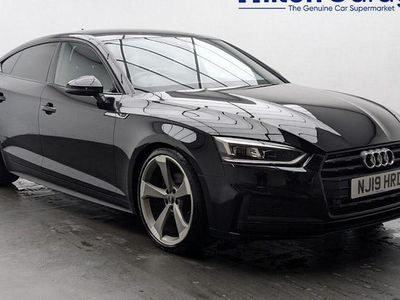 Black Used 2019 Audi A5 Sportback Black Edition Hatchback | £18,850 (Fair price)