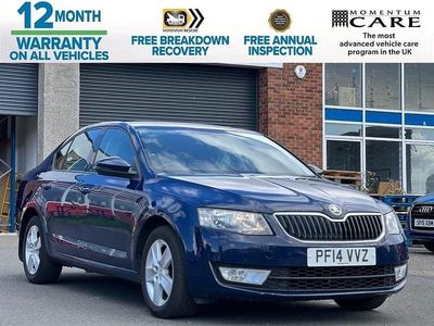 Used Skoda Octavia SE 148 HP (108 kW) 2014 Blue Hatchback