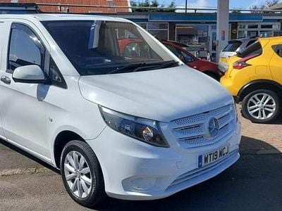 Begagnad Mercedes Vito 136 HK (100 kW) 2019 Vit Van