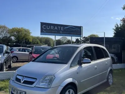 Used Vauxhall Meriva Design Edition 104 HP (76 kW) 2006 Silver MPV